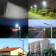 luminaria poste solar 1200 lm casas condominios