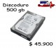 disco duro 500 gb/ precio: $ 45900