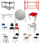 fabricacion de sillas, mesas, camarotes, de estructura metalica