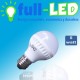 ampolleta   full-led 5 watt/220v luz fria/ luzcalida/pl