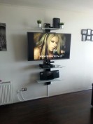 mueble con soporte para tv smart led