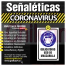 señaléticas autoadhesivas para prevención del coronavirus covid19