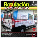 Graficas adhesivas ambulancias, graficas fluorescentes, rotulacion