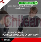 Despido, abogado, santiago 