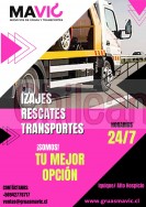 Grua grúa rescate camion camión pluma izaje vehicular 