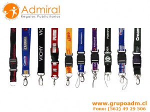 Grupo ADM Anuncios gratis en Providencia |  Portacredenciales Publicitarios ADM Tel. 492 95 06, Variedad de Cintas colgantes portacredenciales con imagen Corporativa