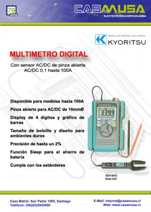Casa Musa Anuncios gratis en Santiago |  Multimetro digital 100A, Casa Musa