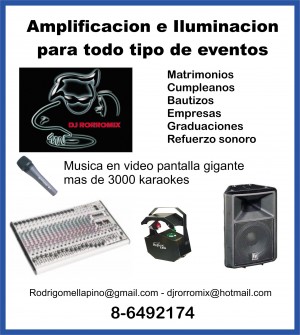 rodrigo Anuncios gratis en Providencia |  DJ MATRIMONIO EVENTOS AUDIO E ILUMINACION PANTALLA GIGANTE KARAOKE, Fiestas en General  ,Musica en pantalla Gigante con los Videos 