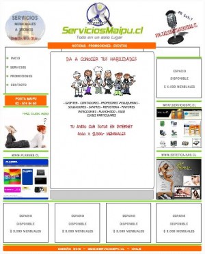 serviciosmaipu.cl Anuncios gratis en Maip&uacute; |  serviciosmaipu, todo en un solo lugar