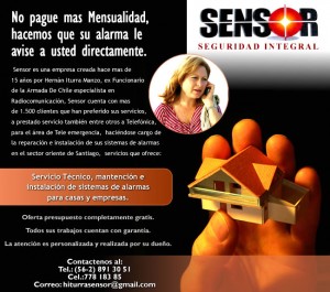 Hernan Iturra Anuncios gratis en Providencia |  Reparacion Alarmas, Se Reparan Alarmas 