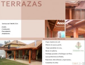Itamar ltda Anuncios gratis en San Miguel |  TERRAZAS, COBERTIZOS, ESTACIONAMIENTOS,  QUINCHOS, antes que llueva es m&aacute;s barato