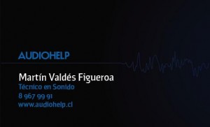 Mart&iacute;n Valdes Anuncios gratis en Vi&ntilde;a del Mar |  AudioHelp , arriendo de equipos de sonido, amplificacion, clases de sonido, grabaciones