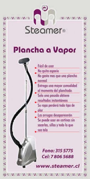mamncat Anuncios gratis en Lo Barnechea |  Plancha a vapor vertical stamer maier en oferta, PLANCHA A VAPOR VERTICAL STEAMER MAIER