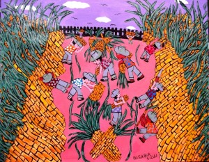 AJURSP Anuncios gratis en Colina |  ROSARIA SILVA TEMA COLHEITA DA CANA DE A�UCAR MEDIDA 50X70 A VENDA COM AJUR, AJUR SP 