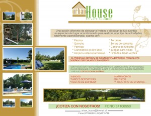 URBAN HOUSE PRIVATE CLUB Anuncios gratis en Pe&ntilde;aflor |  PARCELAS PARA EVENTOS, ESPECIAL INAUGURACION CANCHA DE FUTBOLITO A $8.000 LA HORA