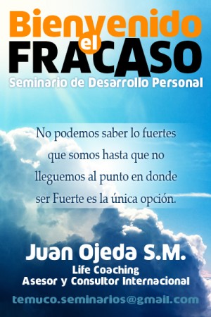 Francisco Pereira Anuncios gratis en Temuco |  Bienvenido el Fracaso Seminario Desarrollo Personal, Seminario de desarrollo personal