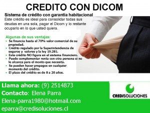 Elena Parra Anuncios gratis en Providencia |  Cr&eacute;dito con Dicom, sistema serio y formal, Cr&eacute;dito con garant&iacute;a habitacional