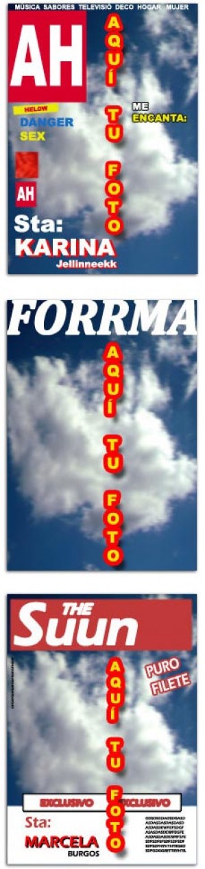 Bazarfusion Anuncios gratis en El Bosque |  Fotograf&iacute;a de Portada, Atr&eacute;vete a ser la Portada