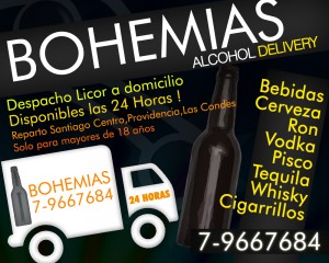 bohemias Anuncios gratis en Providencia |  licor express   bohemias licor a domicilio 79667684, para,  santiago, providencia, las condes
