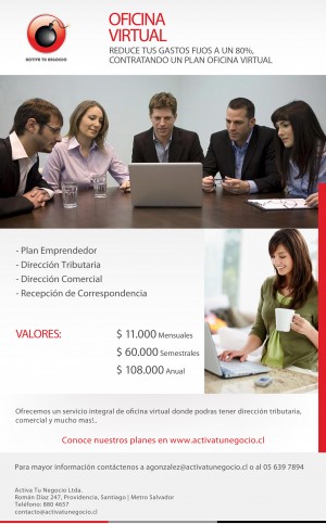 Activa Tu Negocio LTDA Anuncios gratis en Providencia |  Arriendo De Oficina Virtual En Providencia., Diferentes Tipos De Planes