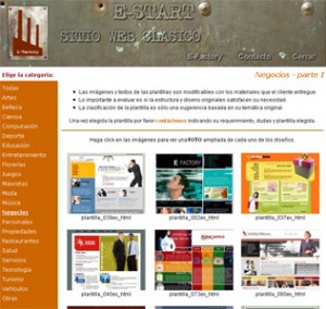 E-Factory Anuncios gratis en Santiago |  Dise&ntilde;o Web - Sitios Web Completos - Dise&ntilde;o 1� Nivel con Hosting, Hosting 120 MB cientos de dise&ntilde;os en HTML donde elegir