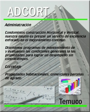 ADCORT Anuncios gratis en Temuco |  Administracion de condominios, edificios corretaje de propiedades , Adcort  administracion de condominios en Temuco