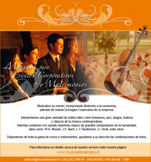 Horacio Silva Duarte Anuncios gratis en &Ntilde;u&ntilde;oa |  Boda civil, cantante popular + piano, Repertorio popular y cl&aacute;sico