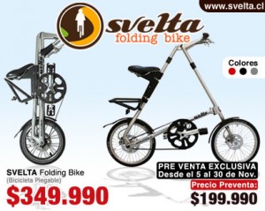 SVELTA folding bike Anuncios gratis en Providencia |  Bicicleta ultra Plegable SVELTA, la mejor de su clase, solo 10 kgs. , SVELTA folding bike, bicicleta ultra plegable. www.svelta.cl
