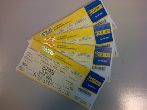 Javier Vargas Anuncios gratis en Providencia |  Vendo Entradas Concierto Madonna Sector Cancha General , Entradas Concierto Madonna