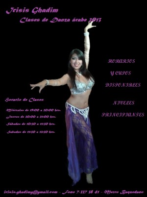 Irisis Ghadim Anuncios gratis en Providencia |  Clases de Danza &Aacute;rabe Marzo 2013 Metro Baquedano, Niveles principiantes