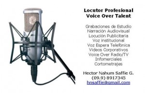  Anuncios gratis en Santiago |  Locutor Profesional , , , Voz, Experiencia, Calidad., Publicidad, Marketing, Eventos