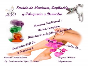 Marcela Bravo Anuncios gratis en Maip&uacute; |  Manicure, depilaci&oacute;n profesional domicilio cera roll on y tradicional, A domicilio