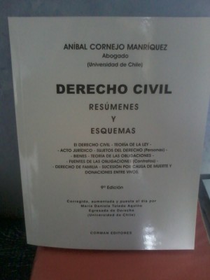 paecm Anuncios gratis en &Ntilde;u&ntilde;oa |  Derecho civil. res&Uacute;menes y esquemas. edici&oacute;n septiembre 2013, Examen de grado