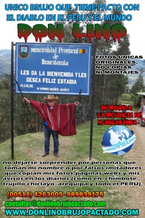 DON LINO Anuncios gratis en  Amarres pactados lo mejor del peru y el mundo don lino en chile, Amarres