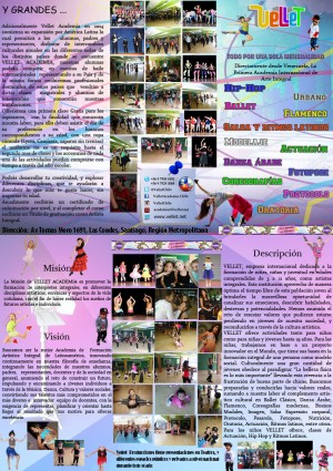 Vellet Academia Anuncios gratis en Las Condes |  Academia y productora internacional de artes escenicas, Vellet producciones 