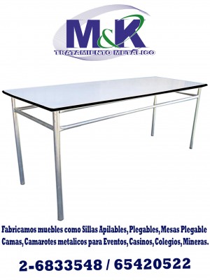 Tratamiento Metalico MyK Anuncios gratis en Cerrillos |  Mesa base fija para casino, mesa base fija a medidas - 65420522, Mesa base fija, mesa fija a medidas