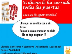 claudia Anuncios gratis en Santiago |  Hasta cuando vive afligido? venga hoy por su credito con o sin dicom , Le ofrecemos una alternativa seria y eficaz