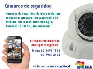 Juan Pablo Torres Anuncios gratis en Santiago |  Instalaci&oacute;n c&aacute;maras de seguridad cctv, hd-sdi, anal&oacute;gicas inalambricas, Instalacion camaras seguridad contacto@segltda.cl