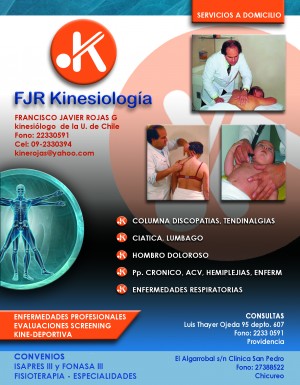 klgo. Francisco Rojas Anuncios gratis en Providencia |  Kinesiologia domiciliaria y en consulta chicureo, medicina deportiva y, Kinesiologia ,masajes , fisioterapia, training en su gimnasio.-