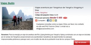 Cristina Anuncios gratis en Santiago |  Viajes aventura por yangshuo de yangdi a xingping 4 dias , Viajes aventura por yangshuo de yangdi a xingping 4 dias 