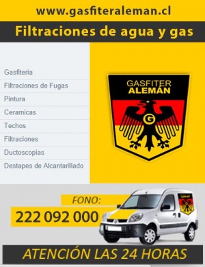 Gasfiteria aleman Anuncios gratis en Santiago |  Servicios de filtraciones de agua y gas  � gasfiteraleman.cl, Gasfiter, gasfiteria, alemana