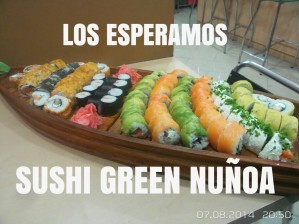 Sushi Green Anuncios gratis en Santiago |  El mejor sushi de santiago y la mejor opci&oacute;n, En brown norte 685, nu&ntilde;oa