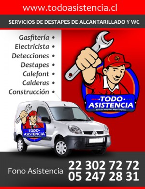 todo-asistencia Anuncios gratis en Santiago |  Servicios de destapes de alcantarillados y wc � todoasistencia.cl, Servicios de gasfiteria, servicios de destapes.