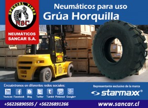 Neum&aacute;ticos Sancar S.A. Anuncios gratis en Temuco |  Neum&aacute;ticos industriales starmaxx smf20 de alto rendimiento en tracci&oacute;n, Neum&aacute;ticos industriales starmaxx smf20 de alto rendimiento en tracci&oacute;n