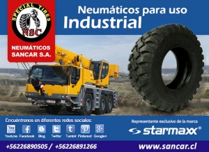 Neum&aacute;ticos Sancar S.A. Anuncios gratis en  Neum&aacute;ticos industriales starmaxx sm 125 de alto rendimiento en tracci&oacute;, Neum&aacute;ticos industriales starmaxx sm 125 de alto rendimiento en tracci&oacute;