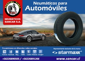 Neum&aacute;ticos Sancar S.A. Anuncios gratis en  Neum&aacute;ticos starmaxx l&iacute;nea tolero y novaro para automoviles, Neum&aacute;ticos starmaxx l&iacute;nea tolero y novaro para automoviles