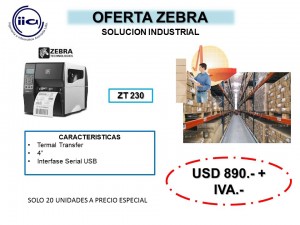 GILBERTO Anuncios gratis en Santiago |  Impresora de etiquetas zebra zt230 tickets codigos etc, Ingenieria e informatica asociada ltda.
