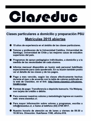 Pedro Retamal Anuncios gratis en Santiago |  Reforzamiento escolar y clases particulares a domicilio, Clases de matem&aacute;ticas, apoyo escolar general, preparaci&oacute;n psu