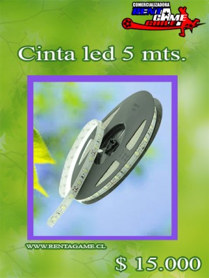 RENTAGAME CHILE Anuncios gratis en La Cisterna |  Cinta led 5 mts./  decoracion de maq. de juego    precio: $ 15.000, Rentagame: maquinas de juego:  accesorios,repuestos, servicio tecnico