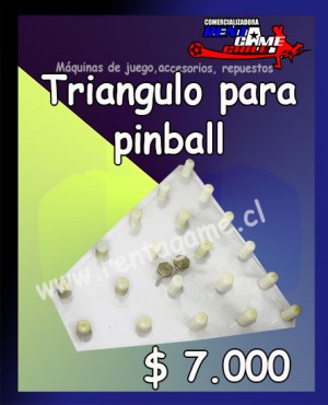 RENTAGAME CHILE Anuncios gratis en La Cisterna |  Triangulo para pinball   precio: $ 7.000 pesos, Rentagame: maquinas de juego:  accesorios,repuestos, servicio tecnico